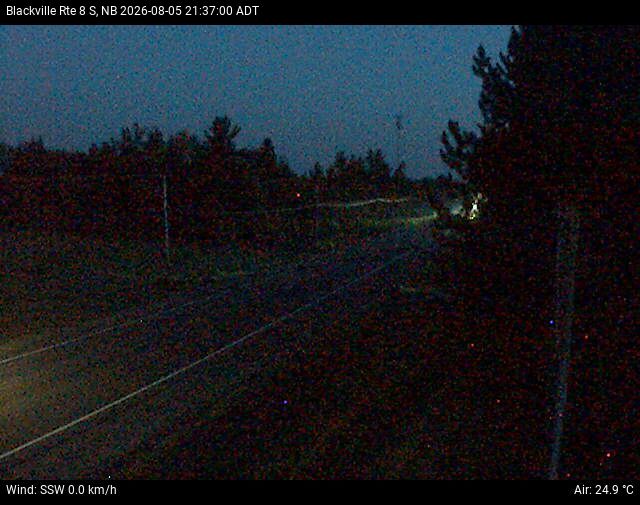 Web Cam image of Blackville (NB Highway 8)