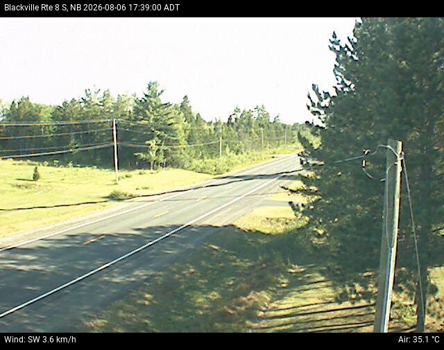 Web Cam image of Blackville (NB Highway 8)