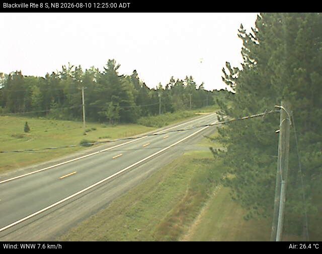 Web Cam image of Blackville (NB Highway 8)