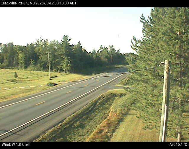 Web Cam image of Blackville (NB Highway 8)