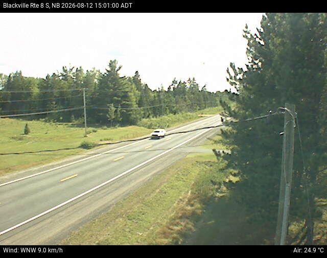 Web Cam image of Blackville (NB Highway 8)