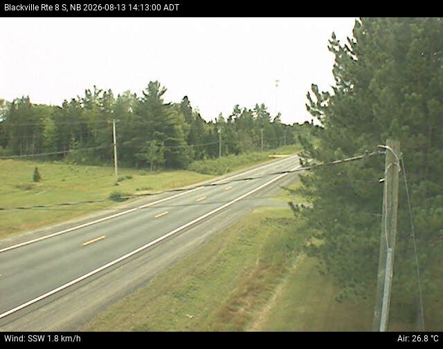 Web Cam image of Blackville (NB Highway 8)