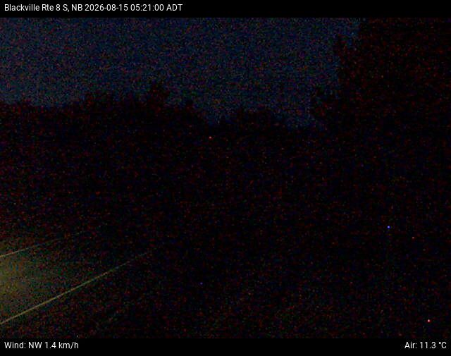 Web Cam image of Blackville (NB Highway 8)