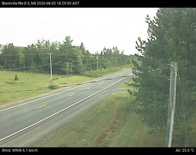 Web Cam image of Blackville (NB Highway 8)