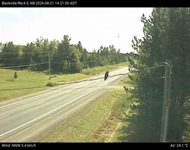 Web Cam image of Blackville (NB Highway 8)