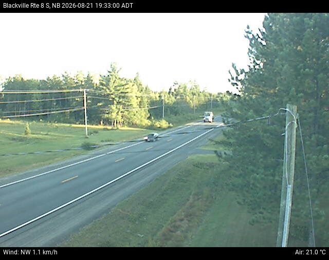 Web Cam image of Blackville (NB Highway 8)