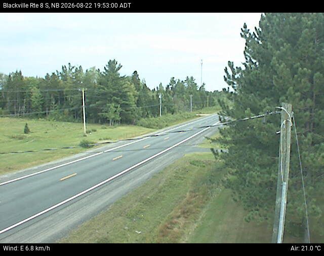 Web Cam image of Blackville (NB Highway 8)
