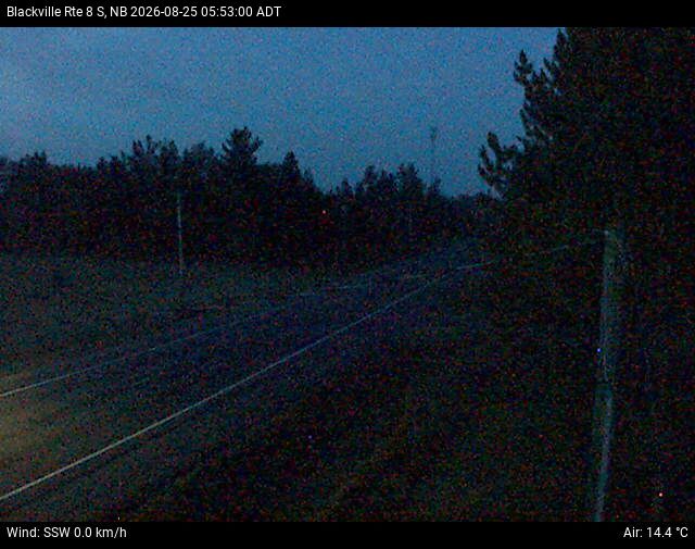 Web Cam image of Blackville (NB Highway 8)