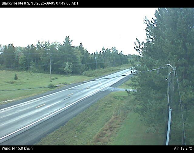 Web Cam image of Blackville (NB Highway 8)