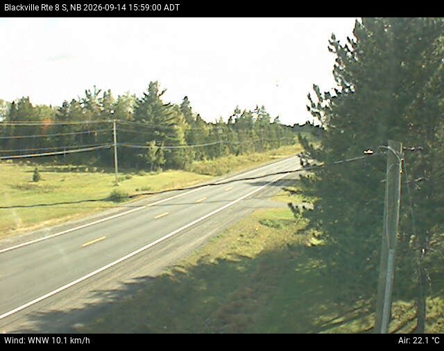 Web Cam image of Blackville (NB Highway 8)