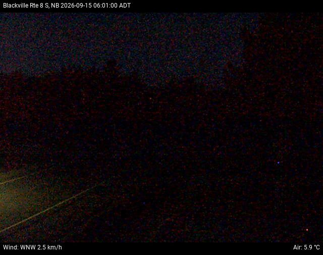 Web Cam image of Blackville (NB Highway 8)