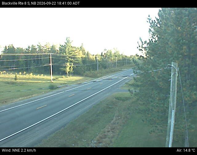 Web Cam image of Blackville (NB Highway 8)