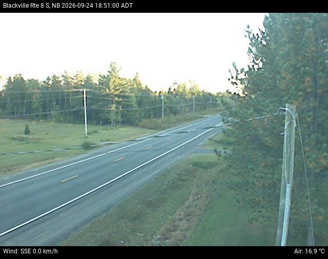 Web Cam image of Blackville (NB Highway 8)