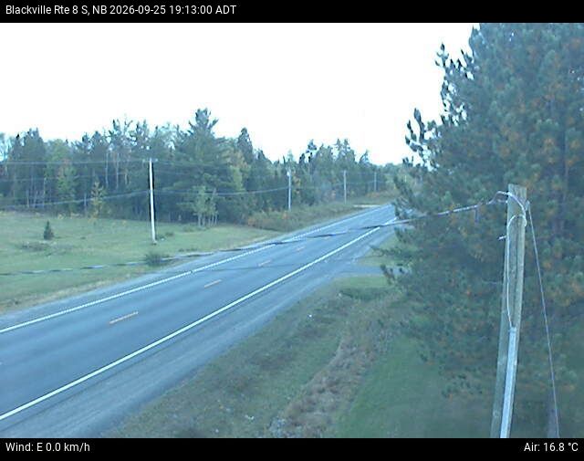 Web Cam image of Blackville (NB Highway 8)