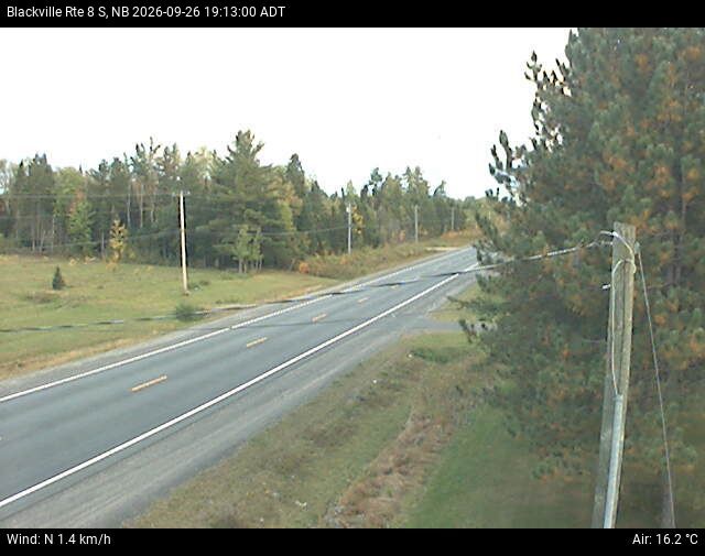 Web Cam image of Blackville (NB Highway 8)