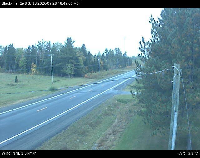 Web Cam image of Blackville (NB Highway 8)