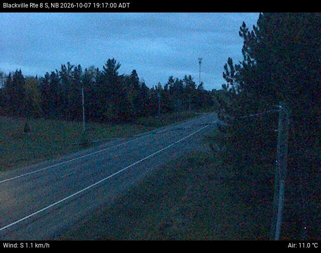 Web Cam image of Blackville (NB Highway 8)