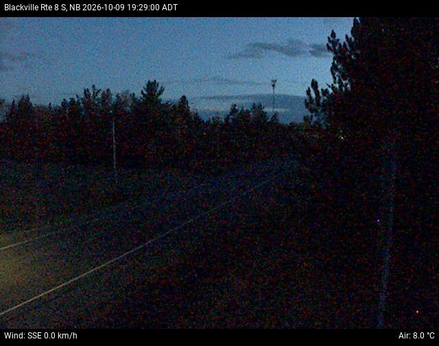 Web Cam image of Blackville (NB Highway 8)