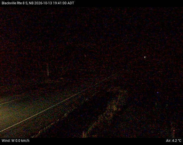 Web Cam image of Blackville (NB Highway 8)