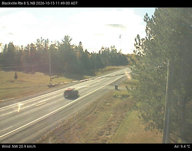 Web Cam image of Blackville (NB Highway 8)