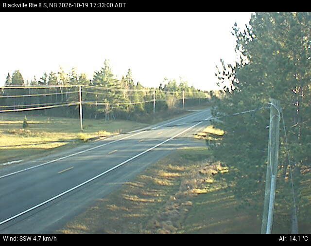 Web Cam image of Blackville (NB Highway 8)