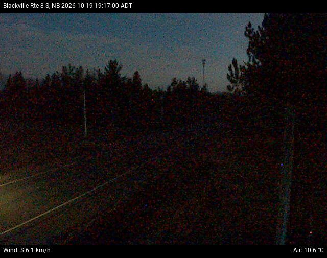 Web Cam image of Blackville (NB Highway 8)