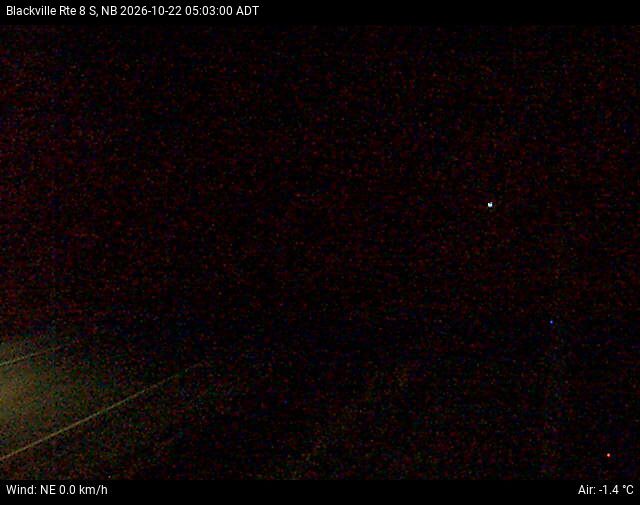 Web Cam image of Blackville (NB Highway 8)