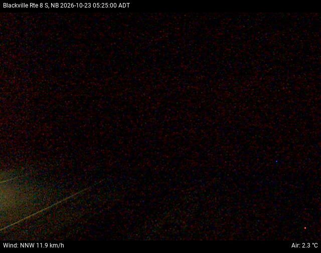 Web Cam image of Blackville (NB Highway 8)