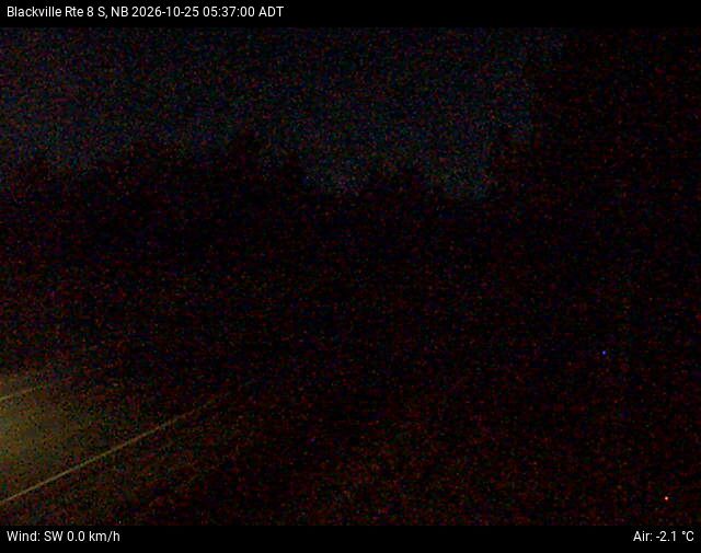 Web Cam image of Blackville (NB Highway 8)
