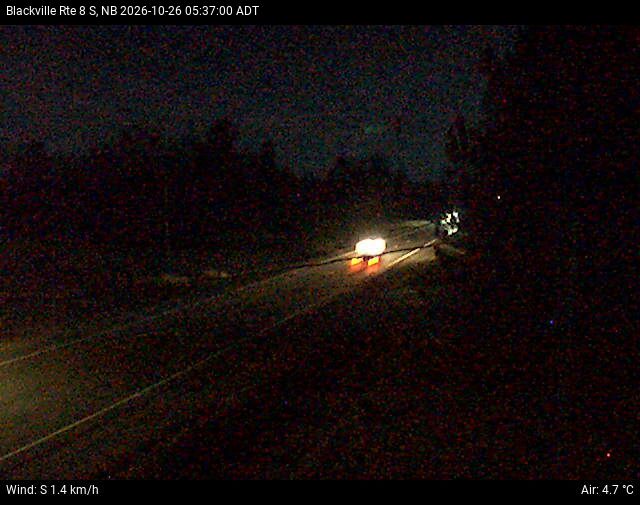 Web Cam image of Blackville (NB Highway 8)
