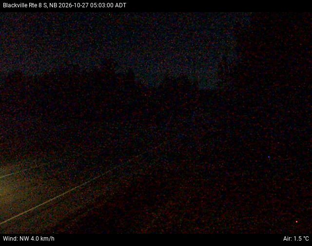 Web Cam image of Blackville (NB Highway 8)