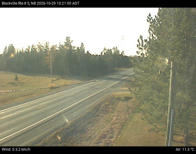 Web Cam image of Blackville (NB Highway 8)