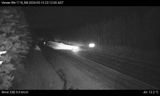 Web Cam image of Veneer (NB Highway 17)