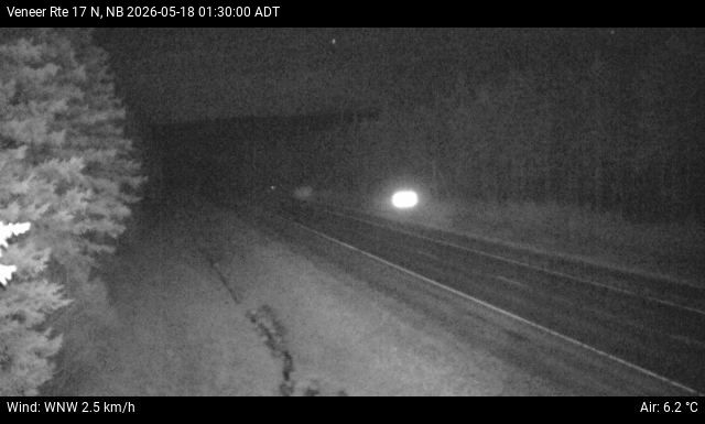 Web Cam image of Veneer (NB Highway 17)