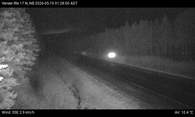 Web Cam image of Veneer (NB Highway 17)