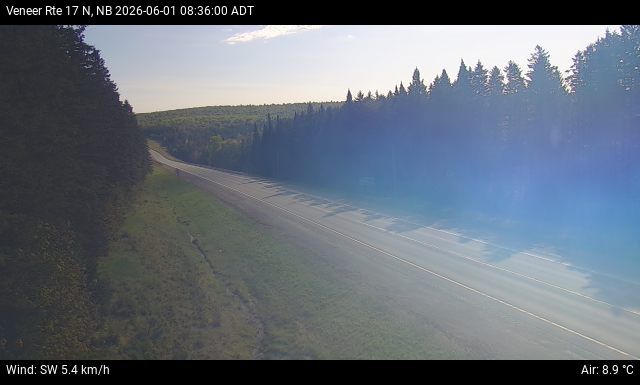 Web Cam image of Veneer (NB Highway 17)
