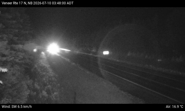 Web Cam image of Veneer (NB Highway 17)