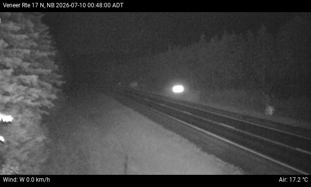 Web Cam image of Veneer (NB Highway 17)
