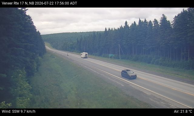 Web Cam image of Veneer (NB Highway 17)