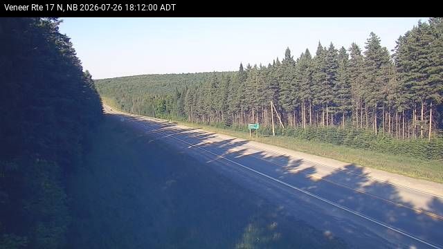 Web Cam image of Veneer (NB Highway 17)
