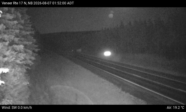 Web Cam image of Veneer (NB Highway 17)