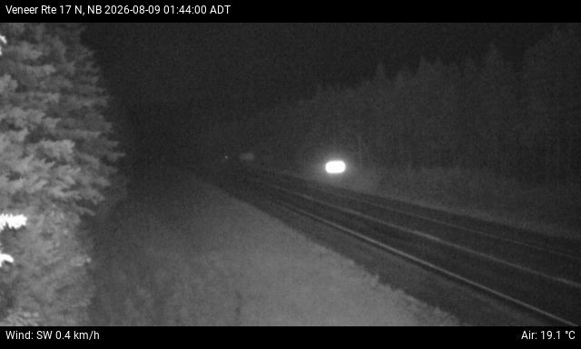 Web Cam image of Veneer (NB Highway 17)