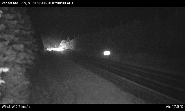 Web Cam image of Veneer (NB Highway 17)