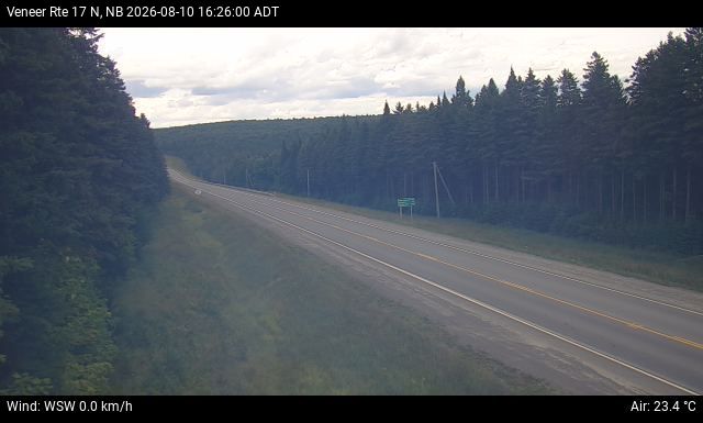 Web Cam image of Veneer (NB Highway 17)