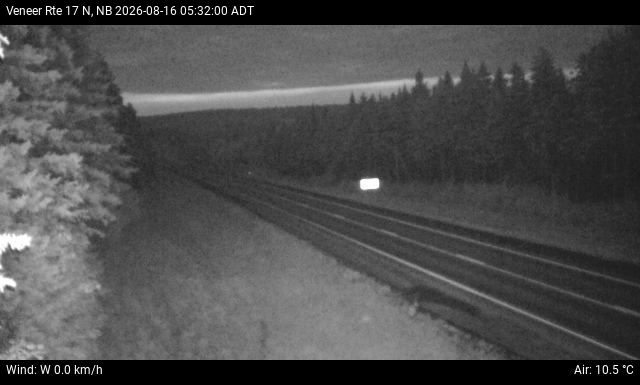 Web Cam image of Veneer (NB Highway 17)