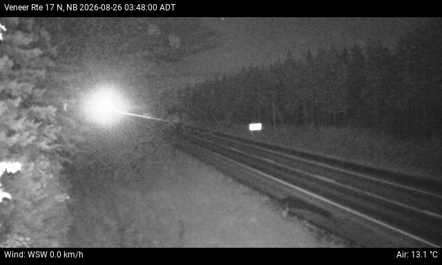 Web Cam image of Veneer (NB Highway 17)