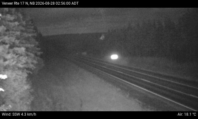 Web Cam image of Veneer (NB Highway 17)