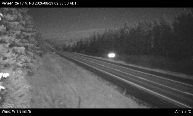 Web Cam image of Veneer (NB Highway 17)