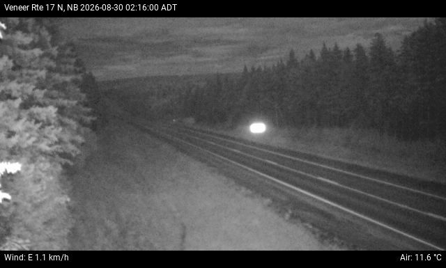 Web Cam image of Veneer (NB Highway 17)