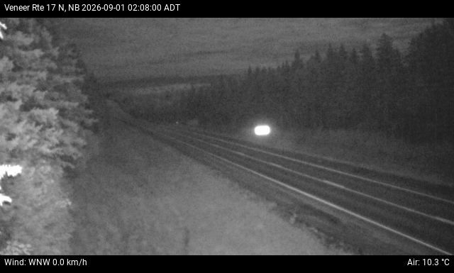 Web Cam image of Veneer (NB Highway 17)